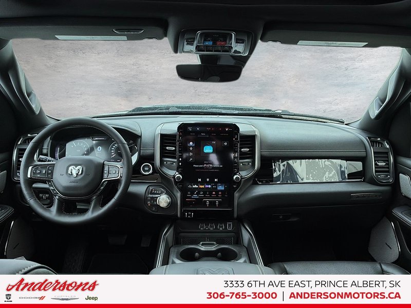 2026 Ram 1500 SPORT 5.7L HEMI V8 / Sport Crew Cab 4x4 / Premium harman/kardon Audio / Dual-Pane Panoramic Sunroof