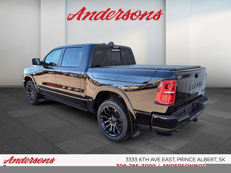 2026 Ram 1500 LIMITED 5.7L HEMI V8 / Crew Cab / Surround View Camera / Panoramic Sunroof