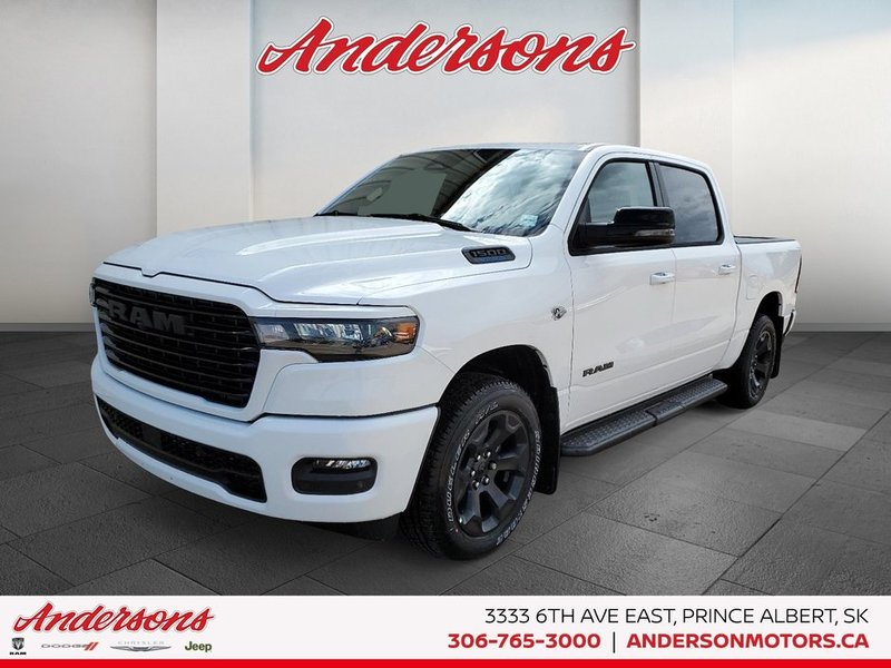 2026 Ram 1500 SPORT 5.7L HEMI V8 / Crew Cab / Ventilated Front Seats / Power Tailgate