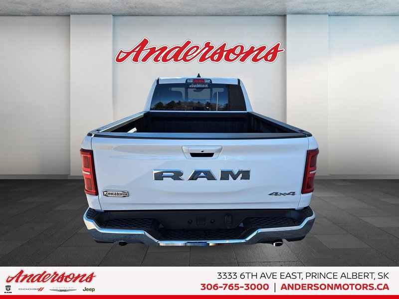 2026 Ram 1500 LONGHORN 3.0L Hurricane Twin-Turbo / Crew Cab / Filigree Leather