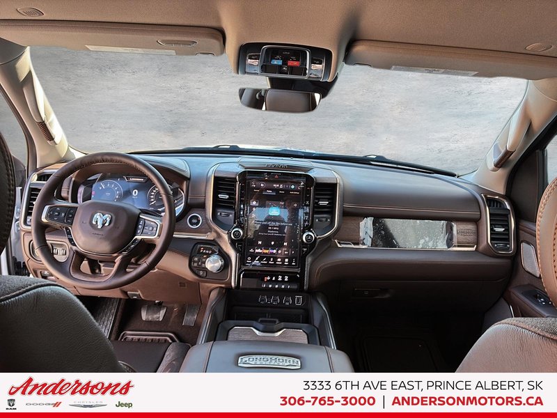2026 Ram 1500 LONGHORN 3.0L Hurricane Twin-Turbo / Crew Cab / Filigree Leather