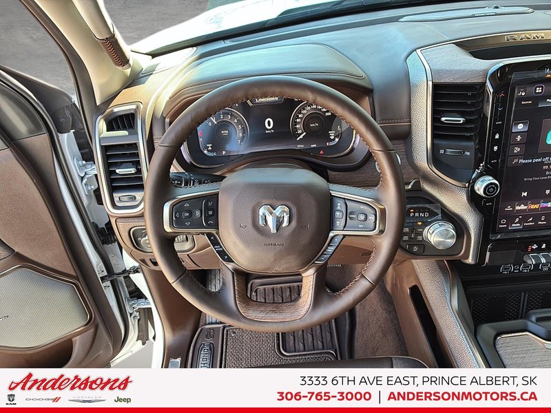 2026 Ram 1500 LONGHORN 3.0L Hurricane Twin-Turbo / Crew Cab / Filigree Leather