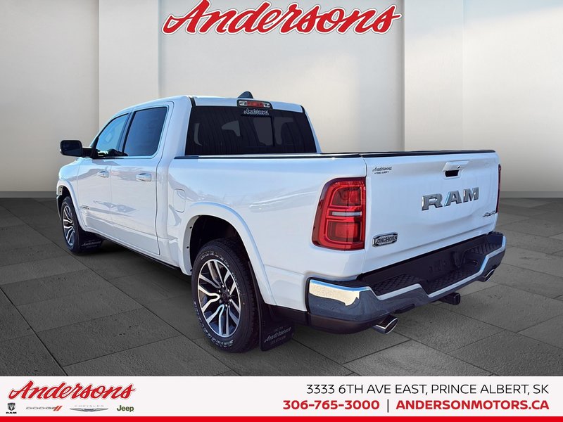 2026 Ram 1500 LONGHORN 3.0L Hurricane Twin-Turbo / Crew Cab / Filigree Leather