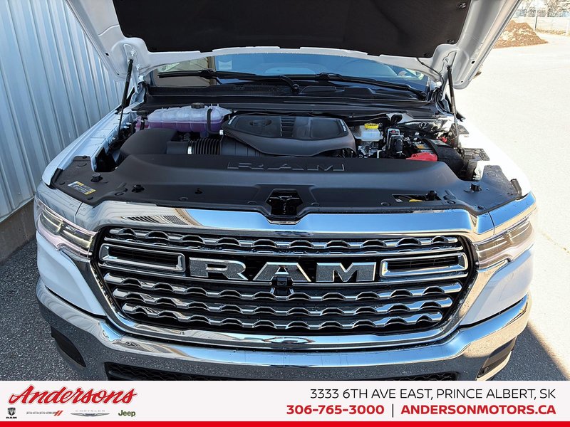 2026 Ram 1500 LONGHORN 3.0L Hurricane Twin-Turbo / Crew Cab / Filigree Leather