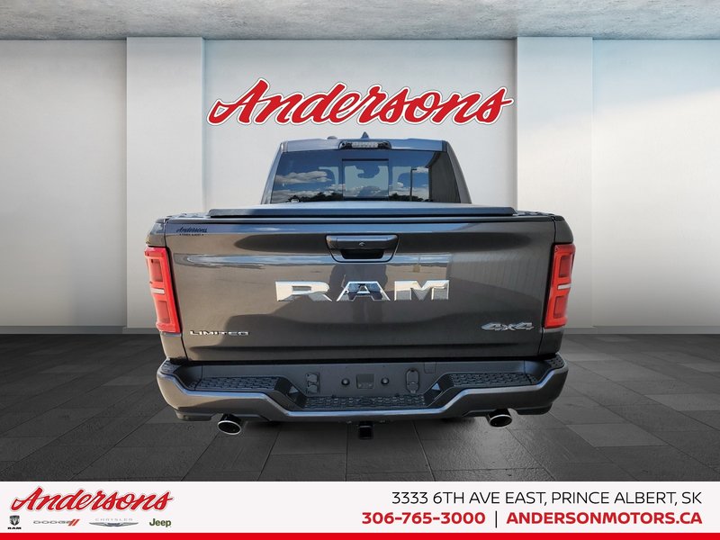 2026 Ram 1500 LIMITED 5.7L HEMI / Crew Cab / Heads-Up Display