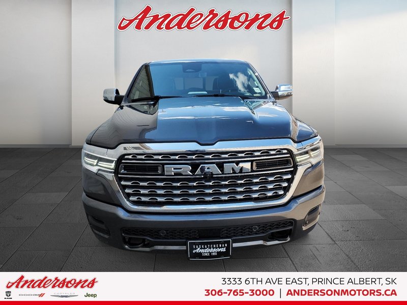 2026 Ram 1500 LIMITED 5.7L HEMI / Crew Cab / Heads-Up Display
