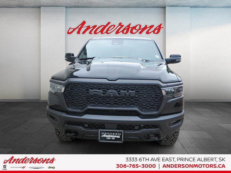 2026 Ram 1500 REBEL 5.7L / Crew Cab / 19-speaker Harman/Kardon Audio