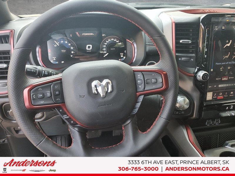 2026 Ram 1500 REBEL 3.0L Hurricane / Crew Cab / Alpine Audio / Bilstein Shocks