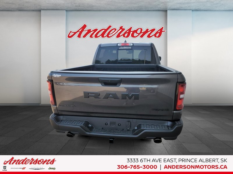 2026 Ram 1500 REBEL 3.0L Hurricane / Crew Cab / Alpine Audio / Bilstein Shocks