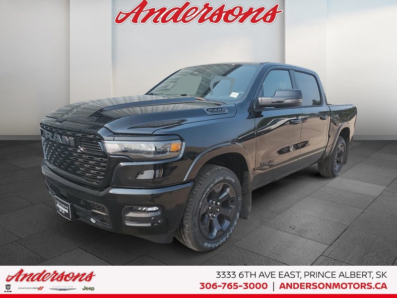 2026 Ram 1500 BIG HORN 3.0L Twin Turbo / Crew Cab / ParkSense