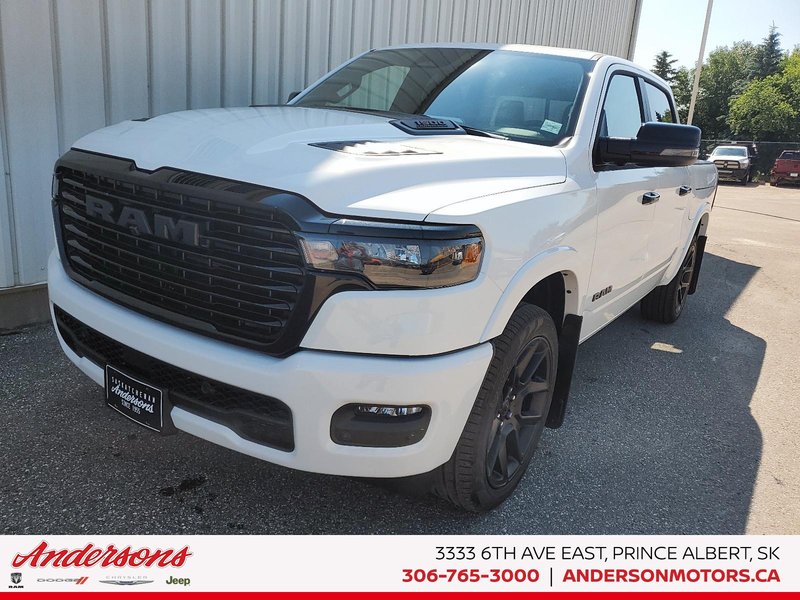 2026 Ram 1500 LARAMIE 3.0L Twin Turbo / Crew Cab / Alpine Audio / Ventilated Seats