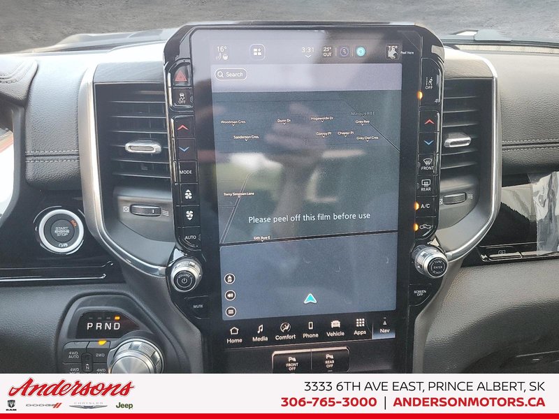 2026 Ram 1500 LARAMIE 3.0L Twin Turbo / Crew Cab / Alpine Audio / Ventilated Seats