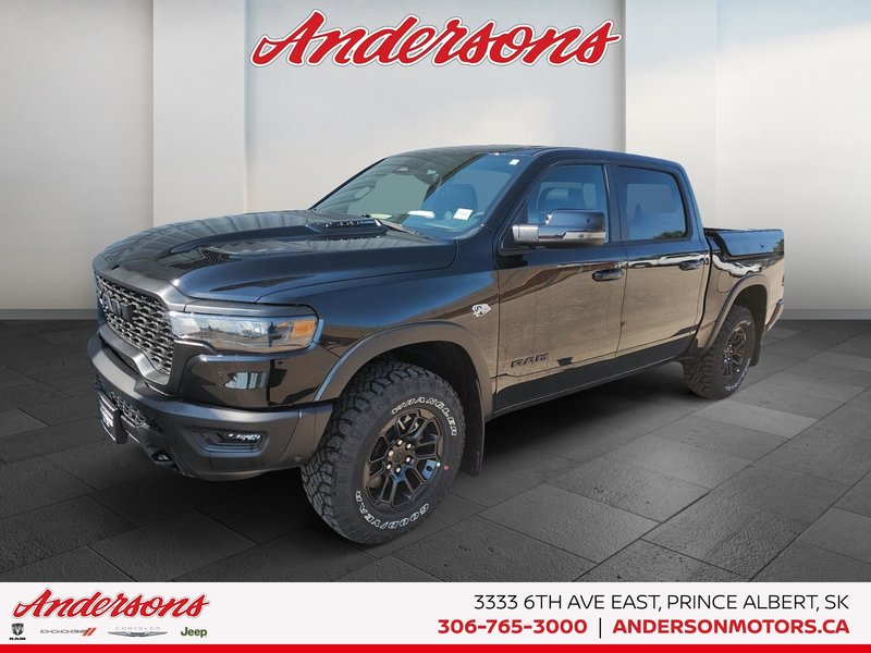 2026 Ram 1500 REBEL 5.7L Hemi / Crew Cab / Alpine Audio / Bilstein Shocks