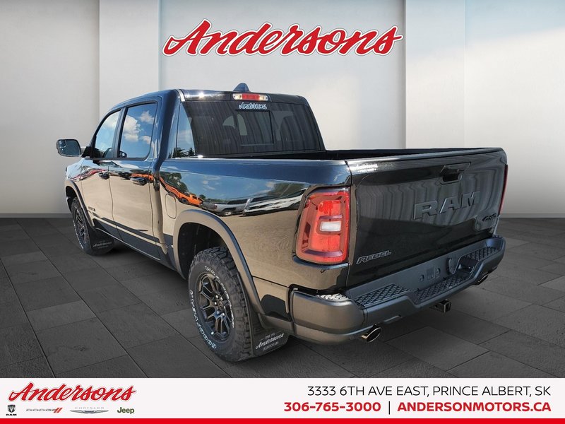 2026 Ram 1500 REBEL 5.7L Hemi / Crew Cab / Alpine Audio / Bilstein Shocks
