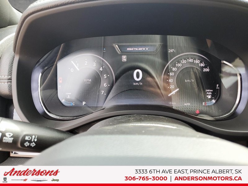 2026 Ram 1500 SPORT 3.0L Turbo / Crew Cab / Alpine Audio / ParkSense