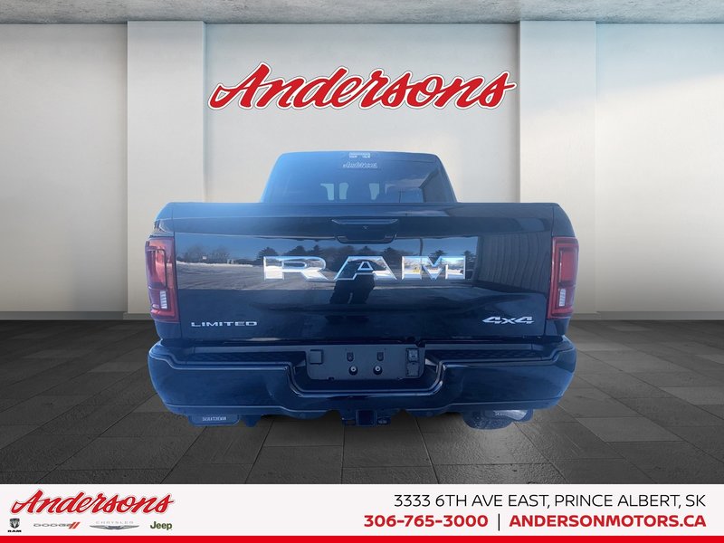 2026 Ram 2500 LIMITED 6.7L Cummins Turbo-Diesel / Mega Cab / Leather