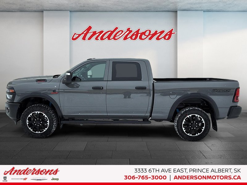 2026 Ram 2500 WARLOCK 6.7L Cummins Diesel / Off-Road Package / 12-Inch Uconnect