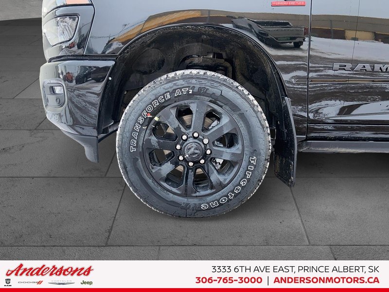 2026 Ram 2500 LARAMIE 6.7L Cummins Turbo-Diesel / Mega Cab / Leather-Faced / Night Edition