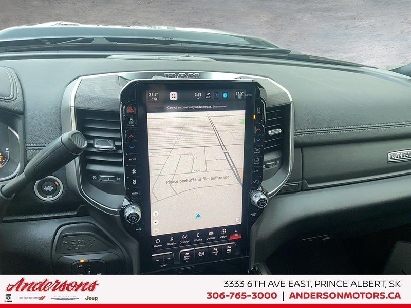 2026 Ram 2500 LARAMIE 6.7L Cummins Turbo-Diesel / Mega Cab / Leather-Faced / Night Edition