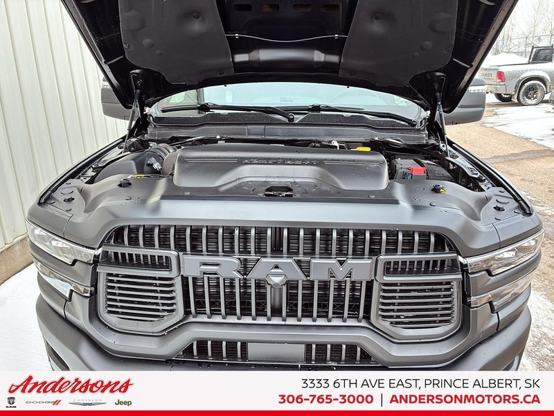 2026 Ram 2500 REBEL 6.7L Cummins Turbo-Diesel / Crew Cab / Leather-Faced