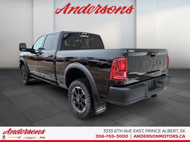 2026 Ram 2500 REBEL 6.7L Cummins Turbo-Diesel / Crew Cab / Leather-Faced