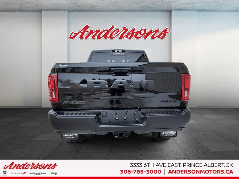 2026 Ram 2500 REBEL 6.7L Cummins Turbo-Diesel / Crew Cab / Leather-Faced