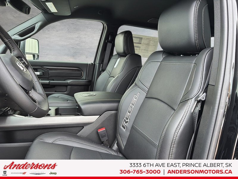 2026 Ram 2500 REBEL 6.7L Cummins Turbo-Diesel / Crew Cab / Leather-Faced