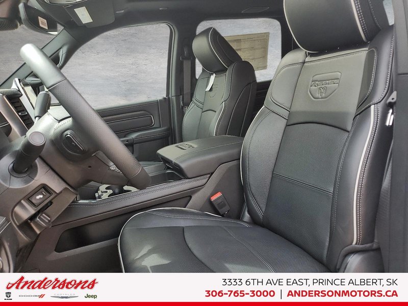2026 Ram 2500 REBEL 6.7L Cummins Turbo-Diesel / Crew Cab / Leather-Faced