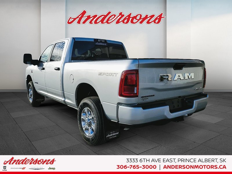 2026 Ram 3500 BIG HORN Cummins Diesel / Level 2 Group Equipment Group / Sport Appearance Pkg