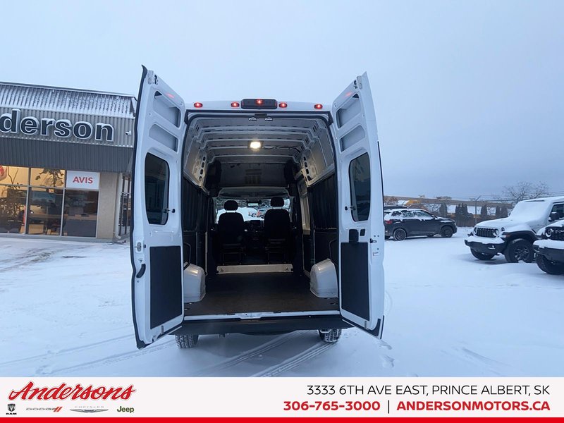 2026 Ram Promaster Cargo Van 3500 TRADESMAN W/ PASS SEAT Super High Roof / Cold Weather Group / Advanced Safety