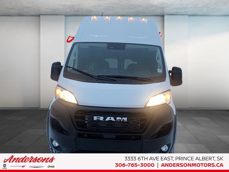 2026 Ram Promaster Cargo Van 3500 TRADESMAN W/ PASS SEAT Super High Roof / Cold Weather Group / Advanced Safety
