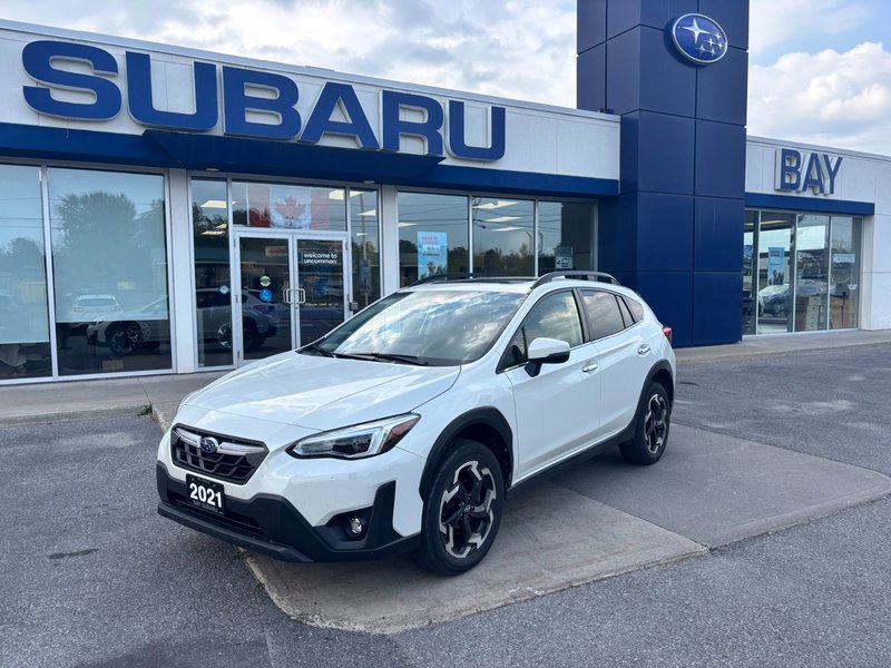 2021 Subaru Crosstrek Limited One Owner. Low Kilometers. Clean CarFax.