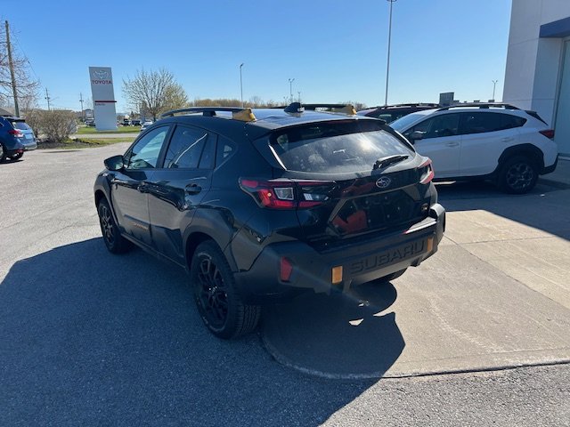 2024 Subaru Crosstrek Wilderness Crystal Black Wilderness - This Uncommon subcompact SUV is ready for your adventures.