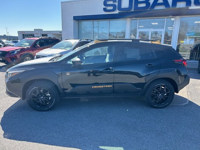 2024 Subaru Crosstrek Wilderness Crystal Black Wilderness - This Uncommon subcompact SUV is ready for your adventures.