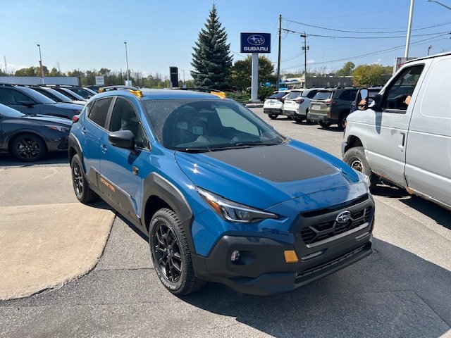 2024 Subaru Crosstrek Wilderness Geyser Blue - Rugged and Ready for any adventure.