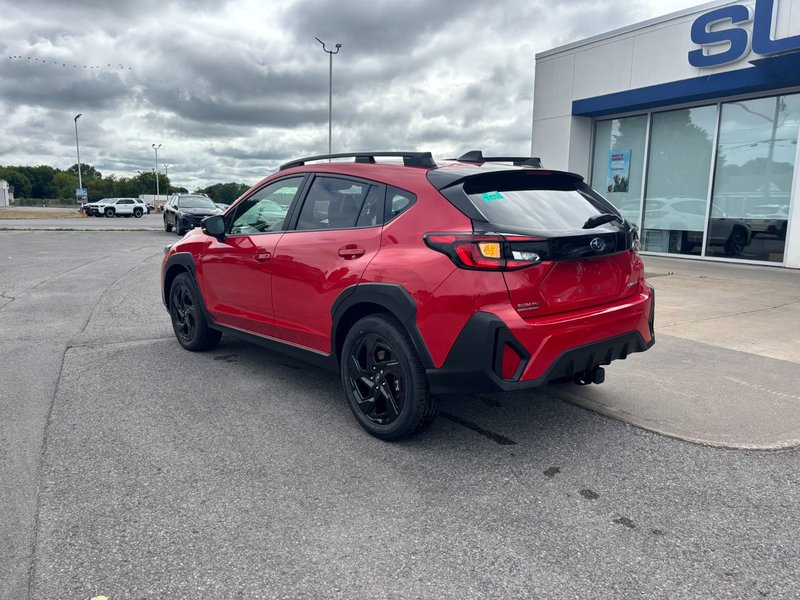 2025 Subaru Crosstrek Onyx Available immediately. Hitch installed and ready for your adventures!