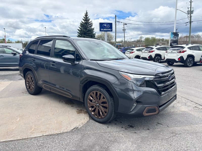 2025 Subaru Forester Sport Magnetite Grey Metallic, with Grey, All-Weather Soft-Touch Upholstery