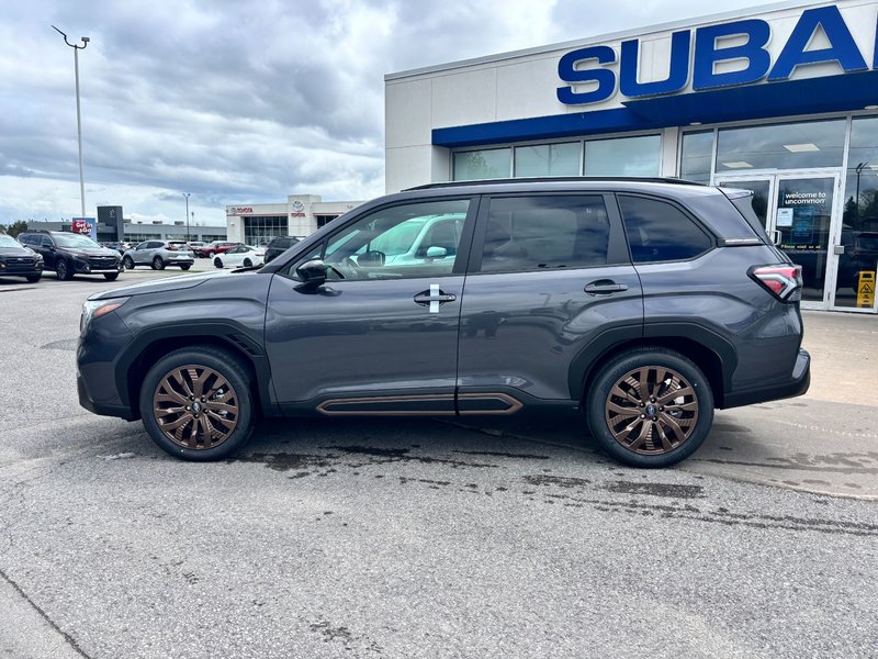 2025 Subaru Forester Sport Magnetite Grey Metallic, with Grey, All-Weather Soft-Touch Upholstery