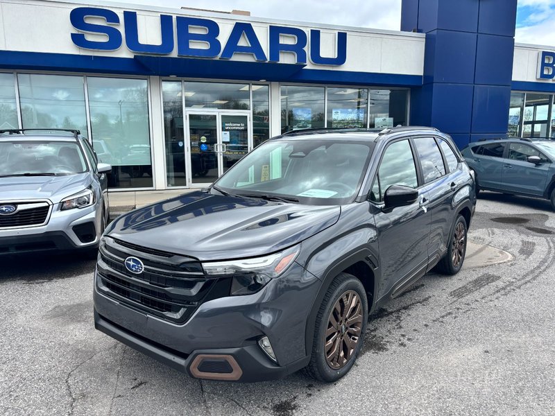 2025 Subaru Forester Sport Magnetite Grey Metallic, with Grey, All-Weather Soft-Touch Upholstery