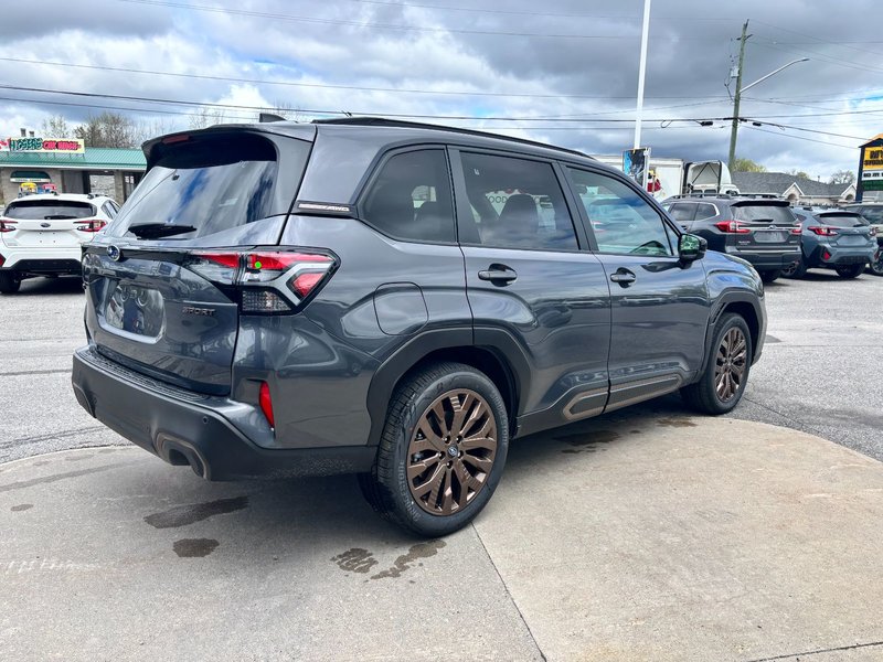 2025 Subaru Forester Sport Magnetite Grey Metallic, with Grey, All-Weather Soft-Touch Upholstery