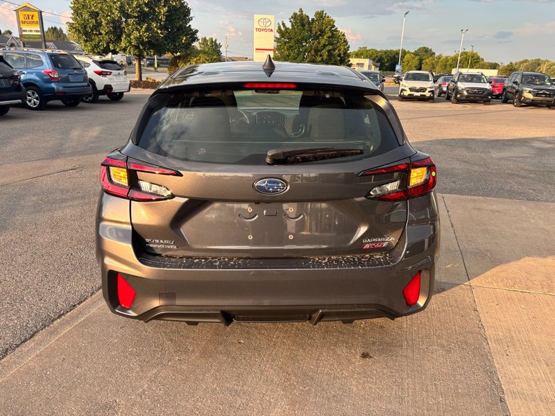 2025 Subaru Impreza RS 182-horsepower engine, and unique sporty styling elements inside and out.