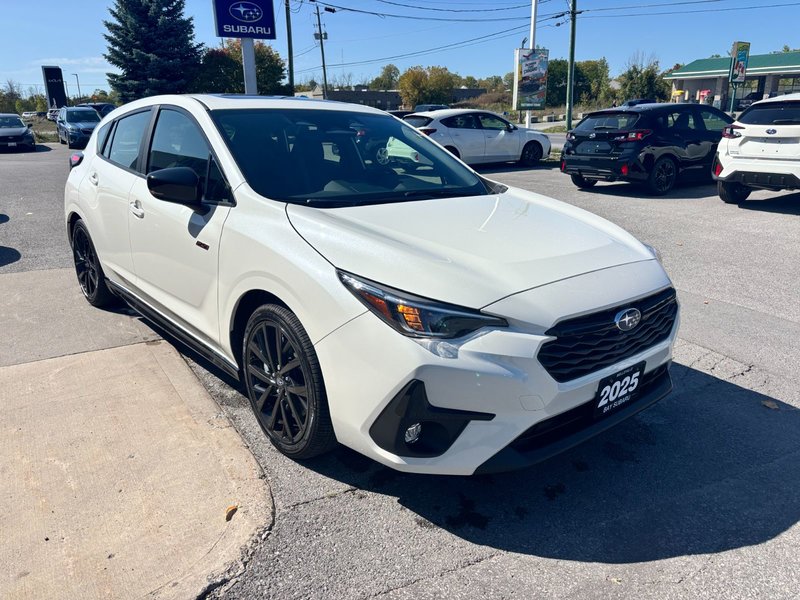2025 Subaru Impreza RS Lease from $101.84 weekly, with $2,500.00 down, 4.99% for 48-months and 16,000 kms/yr. HST extra.