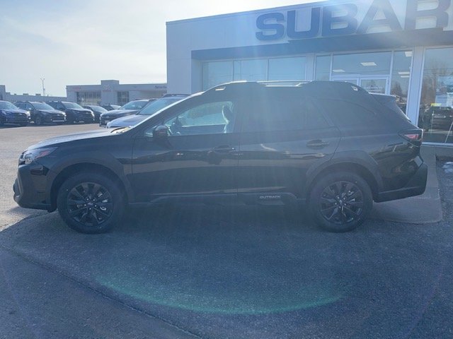 2024 Subaru Outback Onyx Crystal Black Silica - Featuring Subaru's StarTex Seating Surfaces and Wireless Charging