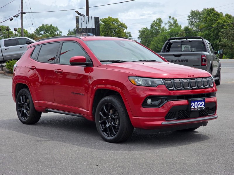 2022 Jeep Compass Limited Limited / Heated Seats and Steering