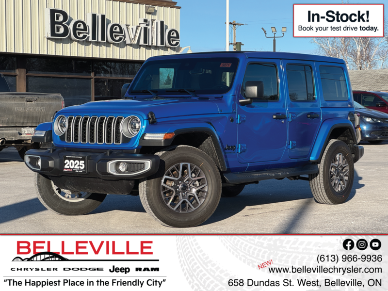 2025 Jeep WRANGLER 4-Door SAHARA In-Stock - TARIFF PROTECTED PRICING!