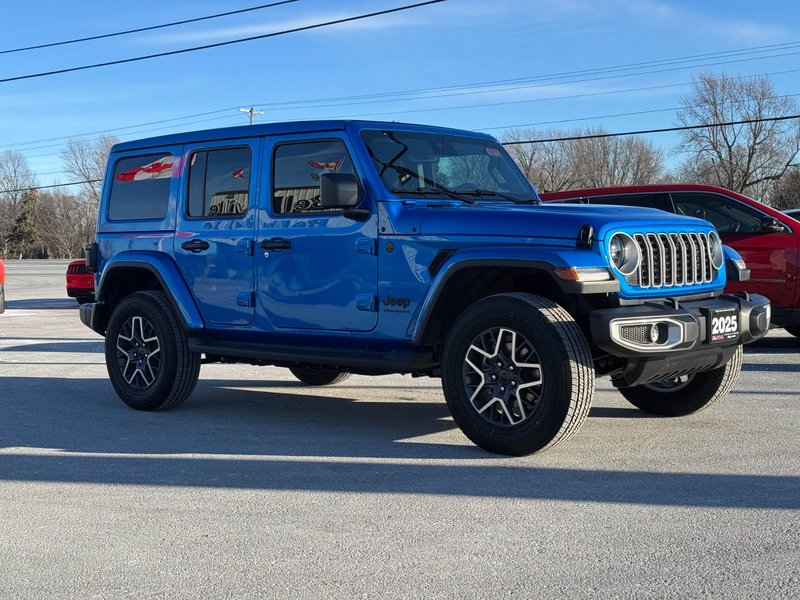 2025 Jeep WRANGLER 4-Door SAHARA In-Stock - TARIFF PROTECTED PRICING!