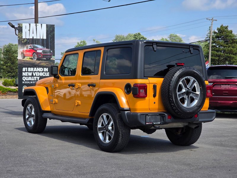 2018 Jeep Wrangler Unlimited Unlimited Sahara Unlimited Sahara / Heated Leather Seats