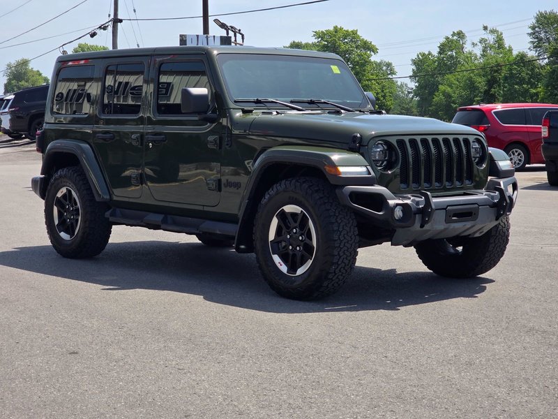 2021 Jeep Wrangler Unlimited Sahara Unlimited Sahara / Altitude / Leather Seats