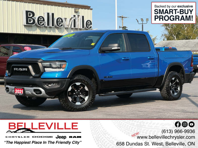 2021 Ram 1500 Sport/Rebel HYDRO BLUE / LEATHER / HEMI