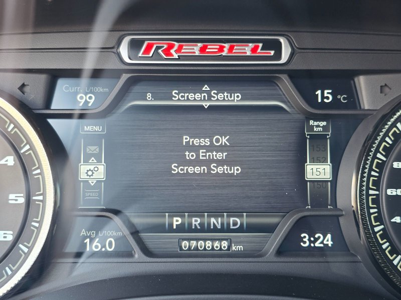 2022 Ram 1500 Sport/Rebel Rebel / Luxury Leather Seats